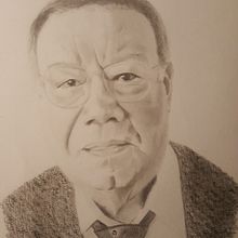 retrato a lápiz. Un proyecto de Ilustración tradicional de efloresloman - 15.07.2021