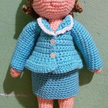 Mi Proyecto del curso: Amigurumi: diseño de ropa, pelo y complementos. Arts, Crafts, To, Design, Fiber Arts, and Crochet project by Maricel Alcaide Teran - 07.14.2021