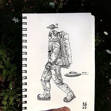 Quarantine Sketches. Un proyecto de Ilustración tradicional, Diseño de personajes, Cómic, Bocetado, Dibujo a lápiz, Dibujo, Concept Art, Ilustración con tinta y Manga de Sergi Pulido - 15.07.2021