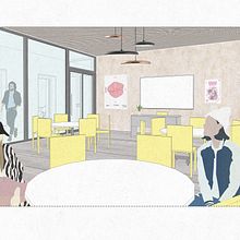 Education Centre of Sustainable Viticulture. Architecture, Interior Architecture, and Graphic Design project by Klaudia Kosarko - 07.15.2021