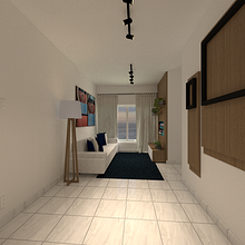 Meu projeto do curso: Render de interiores com SketchUp e V-Ray Next. Un progetto di Architettura, Architettura d'interni, Architettura digitale, ArchVIZ e Design di carolbertuzzi99 - 12.07.2021