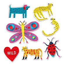 Patchy Tiger x The Printed Peanut. Un projet de Design  et Illustration traditionnelle de Louise Lockhart - 01.05.2020