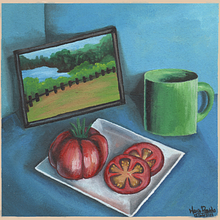 Mi Proyecto del curso: Pintura al óleo desde cero. Een project van  Beeldende kunst, Schilderij y  Olieverfschilderij van María Clara Ravelo Medina - 15.07.2021