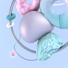 My project in 3D Design for Instagram with Cinema 4D course. Projekt z dziedziny 3D,  Modelowanie 3D i  Projektowanie 3D użytkownika Faina Stoliarova - 15.07.2021
