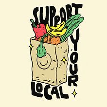 SUPPORT YOUR LOCAL / ILUSTRACIÓN Y COMUNIDAD. Traditional illustration, Advertising, Art Direction, Br, ing, Identit, Events, Fine Arts, Marketing, and Painting project by Justo Heras - 03.01.2020