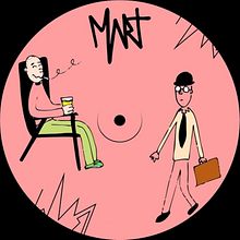 "Monday is my Sunday" by MART | Low Psy Records. Música, Ilustração tradicional, e Design gráfico projeto de Tony Chaka - 26.04.2021