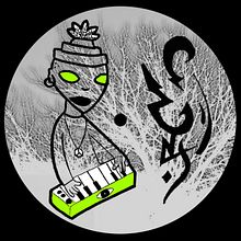 "June Vision" by Equinoccia | Low Psy Records . Música, Ilustração tradicional, e Design projeto de Tony Chaka - 10.06.2021