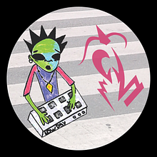 "Crosswalk" by La Cresta | Low Psy Records. Música, Ilustração tradicional, e Design projeto de Tony Chaka - 22.06.2021