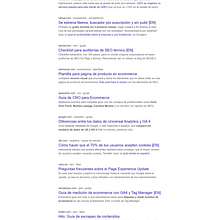 10 Links Azules - Newsletter sobre SEO y Ecommerce (Edición #40). Een project van  Contentmarketing y Digitale marketing van Juan González Villa - 16.07.2021