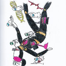Cuaderno en pandemia. Traditional illustration project by garyobando - 07.16.2021