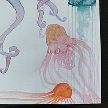 My project in Modern Watercolor Techniques course. Projekt z dziedziny Malowanie akwarelą użytkownika Melissa Nash - 16.07.2021