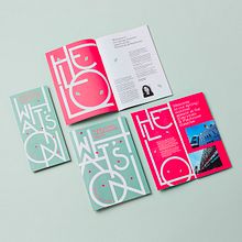 A collection of seasonal theatre guides featuring bespoke typography. Un progetto di Tipografia e Graphic design di Dani Molyneux - 16.07.2021