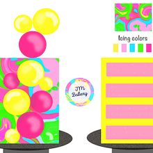 My project in Cake Design: Modern Decorating Techniques course. DIY, and Design project by jawaher_almousa - 08.25.2021