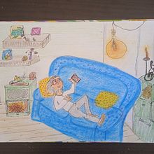 Mi Proyecto del curso: Sketchbook para explorar tu estilo de dibujo. Traditional illustration, Sketching, Creativit, Drawing, Watercolor Painting, Sketchbook, and Gouache Painting project by Irene Calero - 07.16.2021
