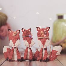 Les zorres. Crochet, Fiber Arts, Character Design, Arts, Crafts, and Creativit project by Virreinata - 07.16.2021