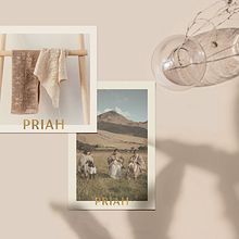 Priah. Un progetto di Design, Br, ing, Br, identit e Packaging di Arcal Studio - 16.07.2021