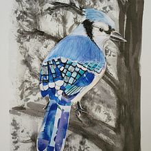 My project in Illustrating Nature: A Creative Exploration course. Traditional illustration, Painting, Drawing, Watercolor Painting, Ink Illustration, and Naturalistic Illustration project by kris.hill10 - 07.16.2021