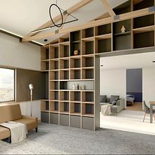 ESTUDIO HD PUNTO ARQUITECTURA. Architecture, Design, Fine Arts, Furniture Design, Making, Interior Architecture, Interior Design, and Set Design project by Diego Hurtado - 07.14.2021