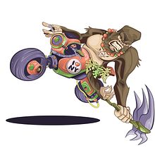 King Kong Karts. Traditional illustration, Digital Illustration, and Character Design project by camilo baquero - 03.09.1997