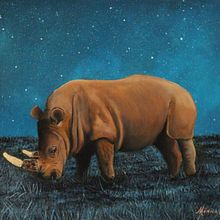 Unicornio. Un proyecto de Bellas Artes, Pintura y Pintura acrílica de Mónica Reséndez - 17.07.2021
