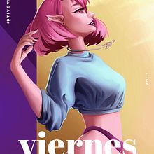 Ilustración para reto. Un progetto di Illustrazione tradizionale e Illustrazione digitale di Judith Engelhardt Moya - 17.07.2021
