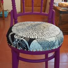 La Silla Fucsia. Arts, Crafts, Furniture Design, Making, Interior Design, DIY, Woodworking, Upc, and cling project by maria laura vasquez - 07.13.2021