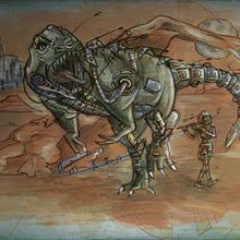 Last Martian (Concept Art). Un progetto di Design, Illustrazione tradizionale, Character design, Fumetto, Bozzetti e Disegno a matita di Victoria García - 17.07.2021