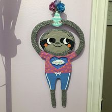 A Happy Sloth & Unicorn Kitty. Character Design, To, Design, Art To, and s project by Megan Downing - 07.17.2021