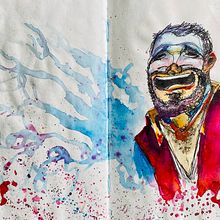Opera. Sketching, Sketchbook, and Watercolor Painting project by silversong - 07.18.2021