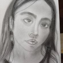 Mi Proyecto del curso: Introducción al dibujo de retrato. Traditional illustration, Fine Arts, Pencil Drawing, Drawing, Portrait Drawing, Artistic Drawing, and Figure Drawing project by Patricia Gomez - 08.21.2021
