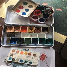 Il mio progetto del corso: Preparazione di acquerelli artigianali. Arts, Crafts, Fine Arts, Painting, Watercolor Painting, DIY, and Color Theor project by VALERIA WASER - 07.18.2021