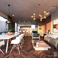 Mi Proyecto del curso: Render de interiores con SketchUp y V-Ray Next. Projekt z dziedziny  Architektura, Architektura wnętrz, Architektura c, frowa i Wizualizacja architektoniczna użytkownika nevaliperez1cm - 18.07.2021
