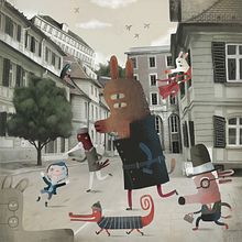 Mis Amigos Invisibles.. Traditional illustration, Character Design, Creativit, Drawing, Concept Art, Artistic Drawing, Children's Illustration, Digital Painting, Digital Drawing, and Narrative project by Luis San Vicente - 07.18.2021