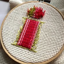 Mi Proyecto del curso: Letras bordadas: el hilo como herramienta gráfica. Embroider project by Lily Portius Yáñez - 07.19.2021