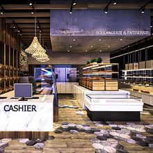 Mi Proyecto del curso: Render de interiores con SketchUp y V-Ray Next  LOUISE / BOULANGERIE & PATISERRIE. Architecture, Interior Architecture, Digital Architecture, and ArchVIZ project by Cristian Villegas - 07.03.2021