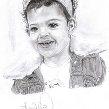 Inocência. Pencil Drawing, Realistic Drawing, and Portrait Drawing project by Adelson Santana de Oliveira - 07.19.2021