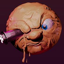 Tribute of legendary films Science fiction. Lowpoly  . 3D proyek oleh Jose Peña - 03.13.2016