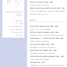 CV. Communication project by Carla Torrents Murcia - 07.19.2021