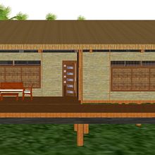 PROYECTO CABAÑA SENCILLA PARA CLIMA CALIDO-HUMEDO (COSTERO). Interior Architecture, and Architecture project by Leidy Diaz Villa - 07.18.2021