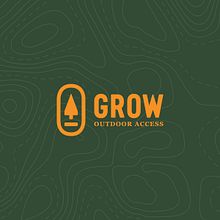 Grow Outdoor Access. Un proyecto de Br, ing e Identidad, Diseño, Cop, writing y Diseño de logotipos de Nathan Warner - 17.07.2021