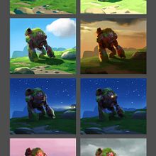 My project in Lighting Principles for Digital Painting course. Projekt z dziedziny Trad, c, jna ilustracja, Ilustracja c, frowa, Malarstwo c i frowe użytkownika Joseph Qiu - 18.07.2021