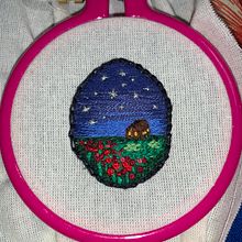 Mi Proyecto del curso: Técnicas de bordado en miniatura. Embroider project by Victor Poblete - 07.20.2021