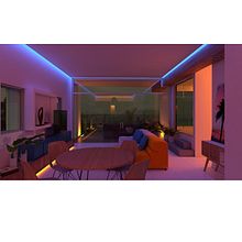 Mi Proyecto del curso: Diseño de iluminación para espacios interiores. Architecture, Interior Architecture, Lighting Design, and Digital Architecture project by Tito Rodriguez - 07.15.2021