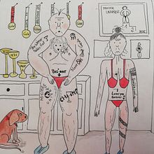 My projects in the course of Mattias Adolfsson. Traditional illustration project by sonja.schiff - 07.20.2021