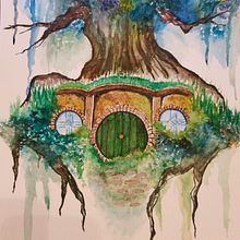 Watercolor painting. Watercolor Painting, and Painting project by Kirsten - 07.20.2021