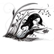 My project in Traditional Drawing Techniques with Procreate course. Traditional illustration, Drawing, Digital Illustration, Portrait Drawing, and Digital Drawing project by Valya Papadopoulou - 07.20.2021