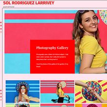 Mi Proyecto del curso: Creación de una web profesional con WordPress. Projekt z dziedziny UX / UI, Informat, ka, Web design, Tworzenie stron internetow i ch użytkownika Sol Rodríguez Larrivey - 20.07.2021