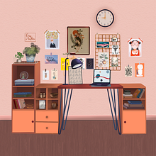 My project in Illustration and GIF Creation on Procreate course. Traditional illustration, Character Design, Character Animation, 2D Animation, Digital Illustration, and Digital Drawing project by Gintare Kiseliene - 07.17.2021