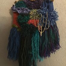 My project in Introduction to Latch Hooking and Locker Hooking course. Un progetto di Interior Design e Fiber Art di Maria Haneskog - 21.07.2021