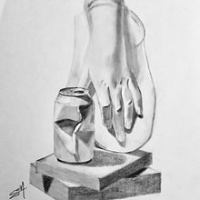 Mi Proyecto del curso: Dibujo artístico para principiantes. Un progetto di Disegno a matita, Disegno, Disegno realistico e Disegno artistico di Igor Seva Conde - 20.07.2021